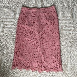 Rachel parcel lace pencil skirt